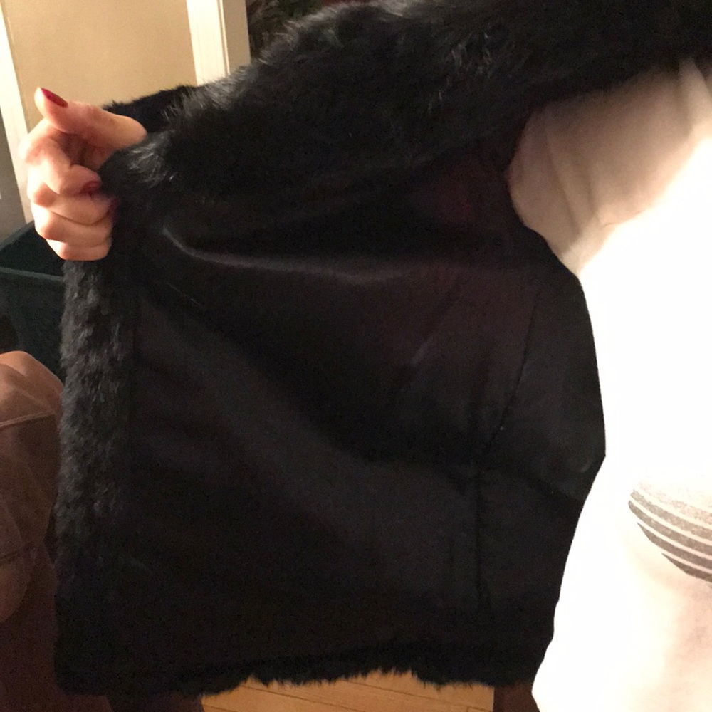 REAL Rabbit Fur Coat - Picture 5 of 7